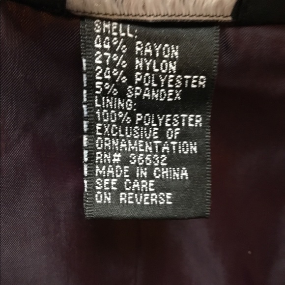 Elegant purple structured jacket - Picture 3 of 7